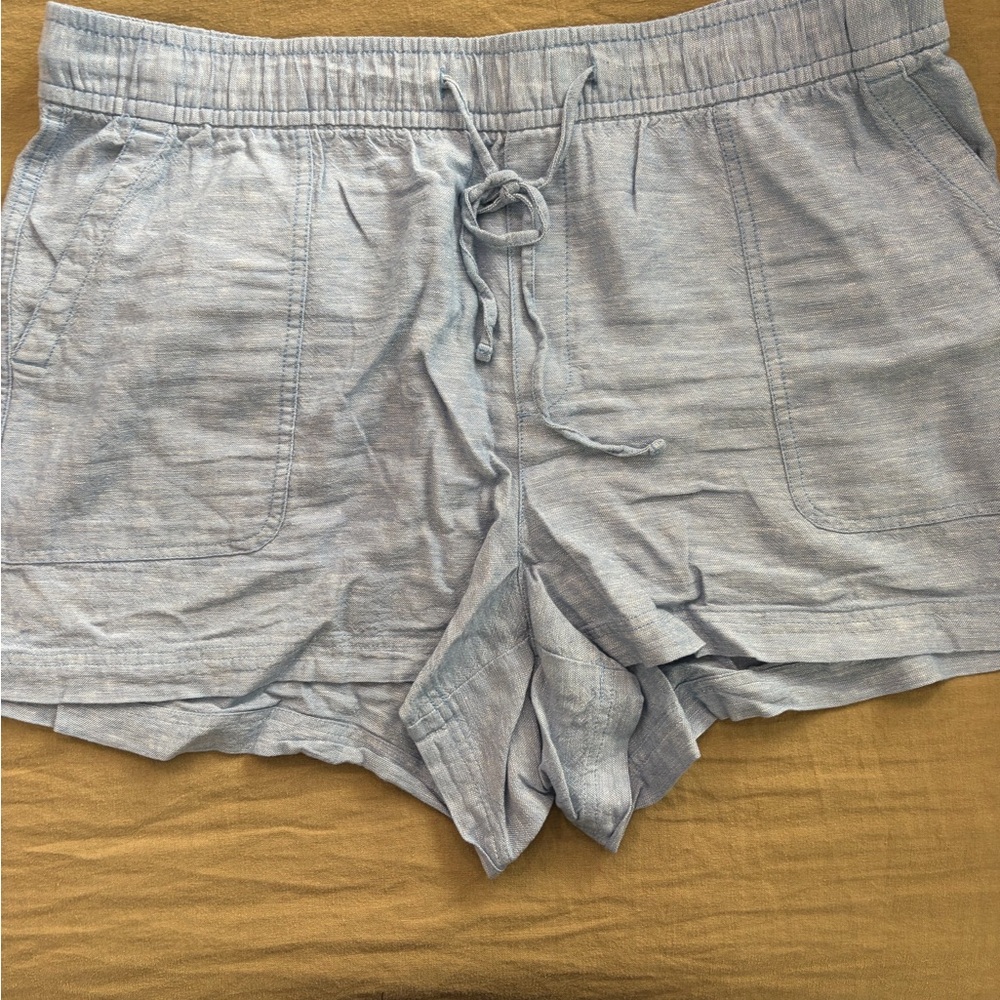 GAP Blue linen blend Shorts